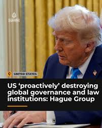 Varsha Gandikota-Nellutla, acting chair of the Hague Group, a new  organisation of nine nations from the Global South aiming to hold #Israel  accountable for its actions in #Gaza, says #US sanctions on