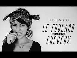 Foulard court en couleur 100% féminine. Foulard Cheveux Tete Astuces Conseils Cheveux Court Long