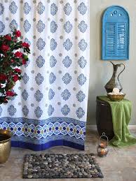 White And Blue Shower Curtains Moroccan Shower Curtains Quatrefoil Shower Curtains Fabric Shower Fabric Shower Curtains Blue Shower Curtains Curtains