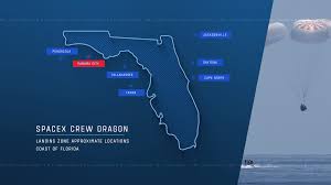 Live stream of the countdown will begin around 7:30 a.m. Spacex Crew 1 Targets Splashdown In Gulf Of Mexico Off Panama City Sunday Morning Wkgc Public Radio