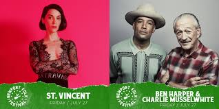 St. Vincent, Ben Harper & Charlie Musselwhite Among 2018 Newport Folk  Festival Lineup Additions