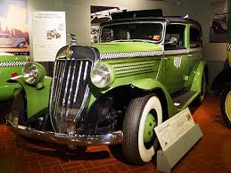 Image result for Federal Yellow 1956 Checker Taxi