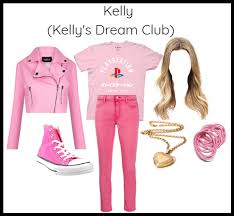 Methods 1 wearing pink clothing 2 pulling off pink makeup pink is a favorite color of many, but it can be difficult to know how to incorporate it into your look. Kelly Kelly S Dream Club Outfit Shoplook