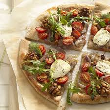 Arugula And Goat Cheese Pizza Recipe Recipe Low Cholesterol Recipes Pizza Recipes Easy Cholesterol Foods