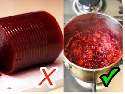 Make this fresh cranberry sauce recipe in just 20 if your review is approved, it will show up on the website soon. How To Improve Canned Cranberry Sauce For A Thanksgiving Side Dish
