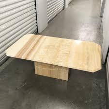 Vintage 80s Cream Onyx Stone Coffee Table 700 Sold 51 W X 29 D X 16 T Stunning Organic Luxe Onyx Stone Coffee T Stone Coffee Table Coffee Table Onyx Stone