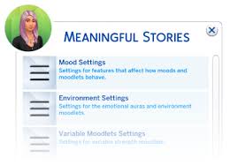 Remember that you can classify them in sub folders within this one. Meaningful Stories For The Sims 4 By Roburky