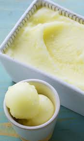 Lemon Sorbet Recipe Recipe Lemon Sorbet Recipe Sorbet Recipes Sorbet Ice Cream