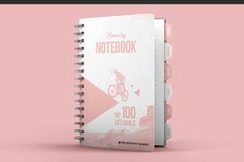 Free psd mockups smart object and templates to create magazines, books, stationery, clothing, mobile, packaging, business cards, banners, billboards here is a classic milk packaging free mockup in psd to download. Spiral Notebook With Tabs Mockup In Stationery Mockups On Yellow Images Creative Store