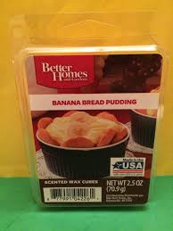 Add eggs one at a time, beating well after each. Better Homes And Gardens Banana Bread Pudding Scented Wax Cubes