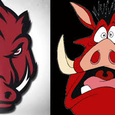 Arkansas hits the road once again on thursday, as the hogs head to the plains for basketball (w). New Arkansas Razorbacks Logo Looks Like Pumbaa From The Lion King Sports Illustrated