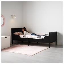 ikea sundvik ext bed frame with slatted base black brown bed frame bed base bed