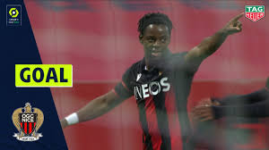 Vaccination en rouge & noir à l'allianz riviera. Goal Jordan Lotomba 18 Ogc Nice Ogc Nice Fc Lorient 2 2 20 21 Youtube
