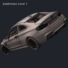 2015 Bmw M4 3d Model Max Obj 3ds C4d Lwo Lw Lws Ma Mb 20 3d Model Model Car 3d Model