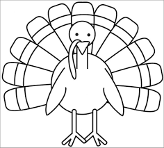 These alphabet coloring sheets will help little ones identify uppercase and lowercase versions of each letter. Easy Turkey Coloring Pages For Kids Coloringbay