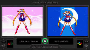 Bishoujo Senshi Sailor Moon Rom English Sailor Moon Sega Genesis Vs Snes Side By Side Comparison Mega Drive Vs Super Famicom Youtube