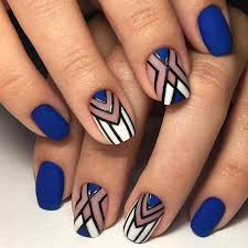 Instagram post by rainbow nails • may 19, 2015 at 1:35pm best makeup products. 45 Geometric Nail Art Designs