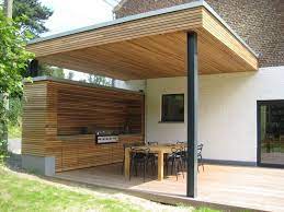programme creation d une terrasse couverte avec cuisine exterieure et barbecue integre stade actuel du pergola carport outdoor kitchen design outdoor kitchen