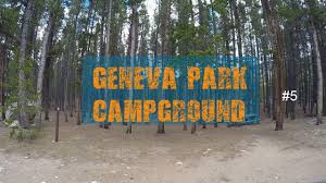Most of the campsites are in the woods and a short distance from the shores of the lake. Geneva Park Campground Pike National Forest Youtube