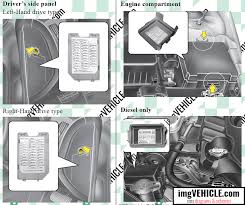 If you are not getting power, check the 10a fuse #76 in the pjb(located behind glove box), and the 30a fuse #s 11 and 13 in the main fuse box under the hood. Hyundai I30 I Fd 2007 2012 Fuse Box Diagrams Schemes Imgvehicle Com