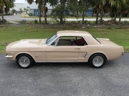 Image result for Sahara Beige 1966 Mustang