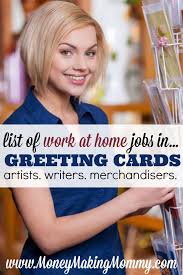 Greeting Card Jobs From Home Writing Illustration More Work From Home Jobs Work From Home Moms Writing Jobs