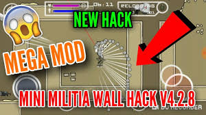 Mini militia hack apk is available for all platforms, like android, pc, iphone.in this post, we are. Mini Militia Mega Mod V4 2 8 Wall Hack New Hack Youtube