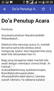 Doa Penutup Acara Pour Android Telechargez L Apk