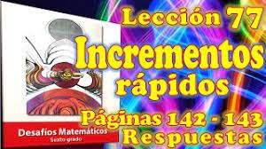 Y 1, 2 y 3 de bachillerato. Desafios Matematicos 6 Leccion 77 Paginas 142 143 Youtube