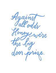 39.7 × 27.3 cm (15 5/8 … Against All Odds In Blue Art Print By Imkellycummings Singer Quote Blue Art Prints Art Prints Quotes