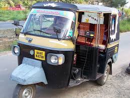 Rickshaw Ride Piaggio Ape 01 Piaggio Ape Kerala India Apes