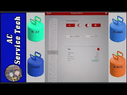 How To Use The Free Refrigerant Slider P T App R 22 Retrofit Comparisons