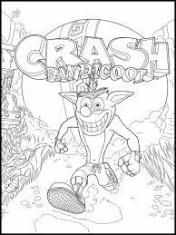 This awesome book comes with so many different pages to. Free Printable Coloring Book Crash Bandicoot 11