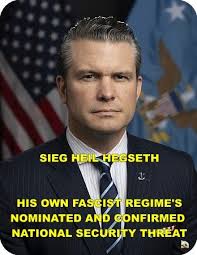 Jeff Roush: "Even as we speak, Pete Hegseth is carefully crafting and  lining up another text message with national security implications." —  Bluesky