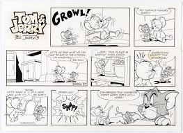 Kelly Jarvis Tom And Jerry Sunday Comic Strip Original Art Dated Lot 13051 Heritage Auctions Comic Strips My Little Pony Drawing Tom And Jerry