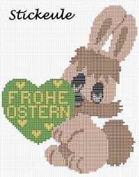 Biete hier all die sachen zum schnäppchenpreis an, da ich nicht mehr sticke. Stickeule Sticken Vorlage Osterhase Hakeln Ostern