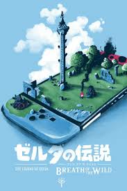 Legend Of Zelda Breath Of The Wild Concept Art Nintendo Switch Video Game Print Willowstration In 2020 The Legend Of Zelda Breath Of The Wild Gaming Hintergrunde