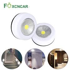 Portable Cordless Under Led Cabinet Lights Touch Control Aaa Battery Powered Led Night Light Touch Switch Schrankbeleuchtung Under Cabinet Lights Aliexpress