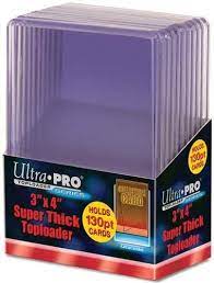 Great savings & free delivery / collection on many items. Hard Plastic Card Sleeves Protectors Cover Loaders Thick Trading Baseball New Ultrapro Top Loaders Super Thick Cards