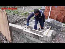 Panel bahçe duvarları, betonarme bahçe duvarları, örgü duvarlar, panel çitlerle yapılan duvarlar mevcuttur. Tugla Ve Birket Ormek Icin Kullanilan Harc Kalibi Youtube
