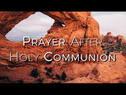 So strengthen us in your service that our daily living may show our thanks; Prayers After Holy Communion Prayers Catholic Online