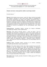 PDF) Desejos carnudos: corpos gordos, háptico e pornô gay amador