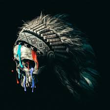 Buffalo skull tattoos a buffalo skull tattoo pays homage to the native american culture. Missio Music And A Skull In A Headdress Ntvtwt