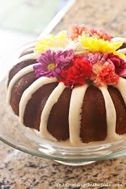 From you flowers, llc offers a 100% customer satisfaction guarantee. All In One Cake With Edible Flowers Cooking On The Side