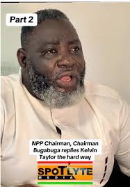 Chairman Bugabuga Responds to Kelvin Taylor