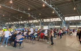 Este mediodía, se aplicó la vacuna número 500 mil suministrada en el macromódulo del auditorio benito juárez. Se Agotan Las Citas De Vacunacion Anti Covid En Auditorio Benito Juarez Notisistema