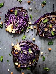 Rosted Red Cabbage The Delicious Plate Recipe Roasted Red Cabbage Vegetables Cabbage