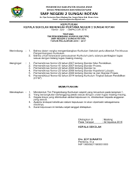 Websiteedukasi.com, download contoh surat keputusan (sk) tim pengembang kurikulum tahun pelajaran 2020/2021 format word (doc, docx). Sk Tim Kurikulum Smp