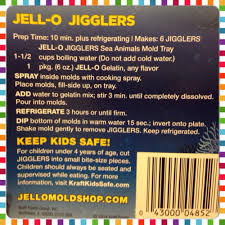 Jello Jigglers One Box Recipe Jello Jigglers Jell O Kids Snacks