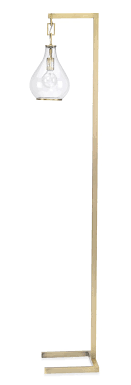 Original lamp parts may be missing from some items. Tear Drop Floor Lamp By Jamie Young Company 1tear Flab
